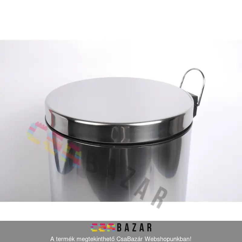 szemetes, szemetes kuka, pedálos szemetes kuka, 20 l, pedálos szemetes 20 l, inox pedálos szemetes