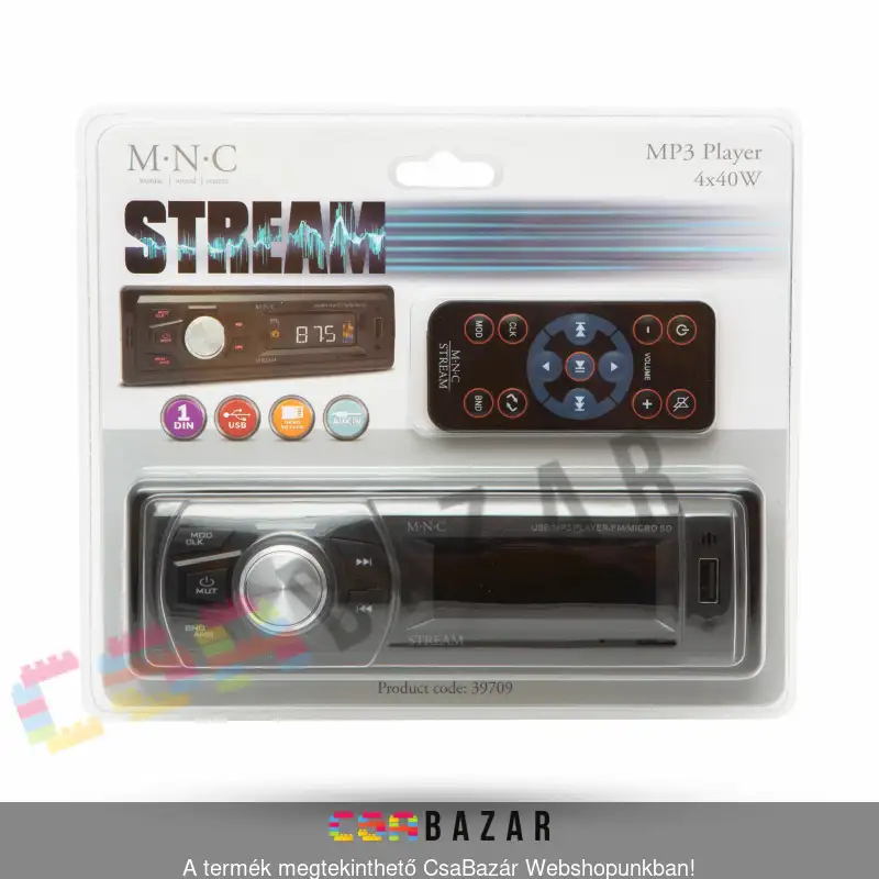autórádió, rádió, fejegység, mp3, lejátszó, autós rádió, 40 w, pendrive, sd kártya, mikró sd, fm rádió