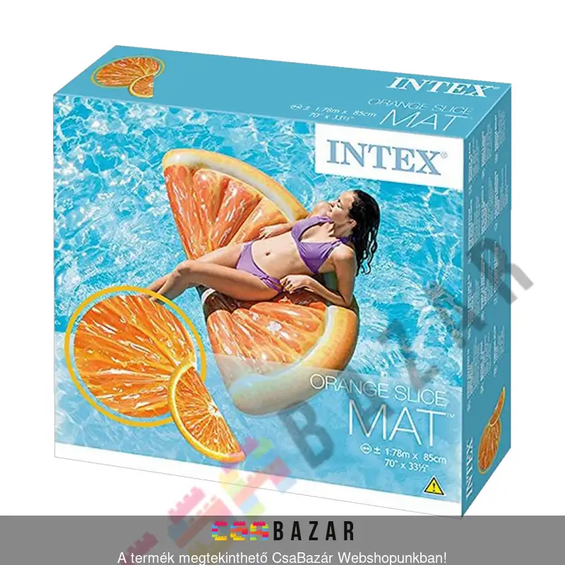 matrac, csónak, felfújható, kapaszkodó, strand, strandcikk, játék, intex, gumimatrac, 58763eu
