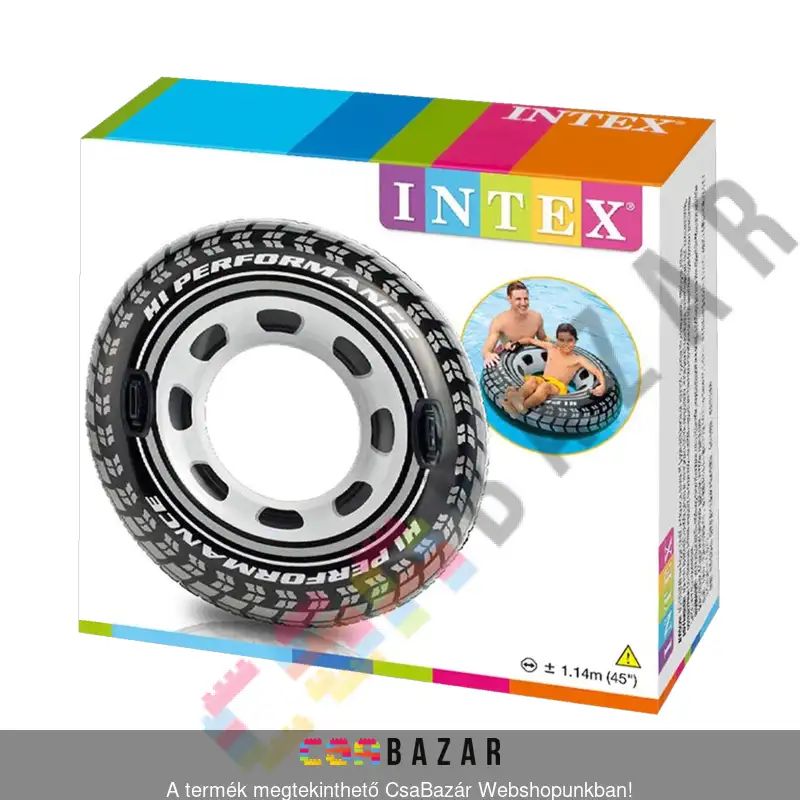 úszógumi, felfújható úszógumi, óriás úszógumi, intex, strand, 56268np