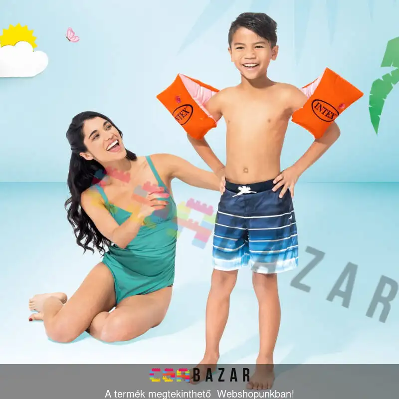 karúszó, gumi, strandcikk, strand, úszás, intex58641