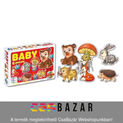 kirakó, képkirakó, készségfejlesztő játék, játék, ügyességi játék, társasjáték, baby kirakó