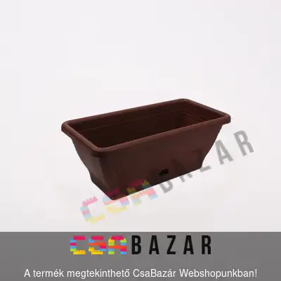 cserép, virágcserép, virág, váza, balkon, láda, balkonláda, virágláda, alátét, rögzíthető, balkonláda 40cm, 40cm, virágláda 40cm