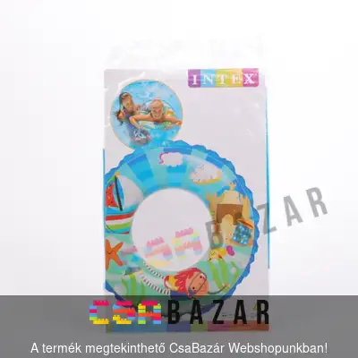 gumi, úszógumi, strandcikk, strand, úszás, mintás, intex59241