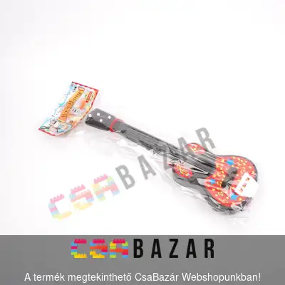 gitár, kis gitár, játék, hangszer, gyermek gitár