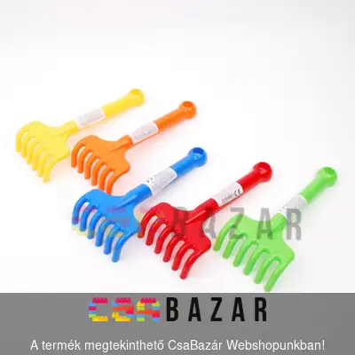 játék, homokozó játék, gereblye, homokozó, gyerek gereblye, gyermek gereblye, kis gerblye, kisgereblye, gyerekgereblye