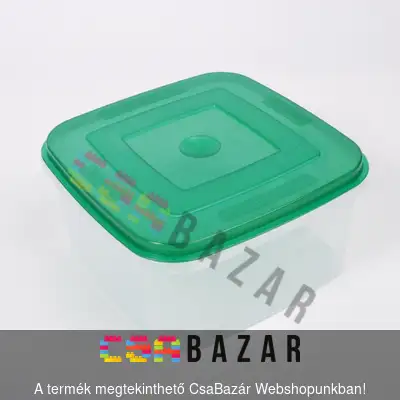 doboz, tárolódoboz, ételtartó, bella doboz, közepes, 2 l, bella doboz közepes