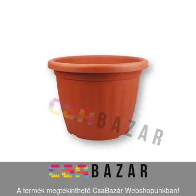 virágcserép, pálma, cserép, terrakotta virágcserép, leander, cserje, citromfa, 26-os cserép, 26 cm