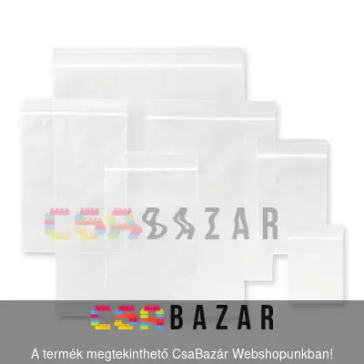 tasak, zacskó, nejlon, símító záras tasak, visszazárható, műanyag tasak