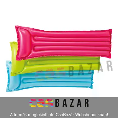 matrac, felfújható, strandcikk, úszómatrac, strandmatrac, úszó matrac, strand matrac, 59703, intex 59703, intex59703, gumimatrac, gumi matrac, felfújható matrac 183x69 cm intex