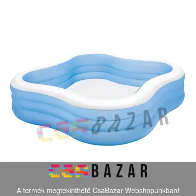 medence, kerti medence, felfújható, double quick matrac pumpa, családi medence, intex 57495, 57495
