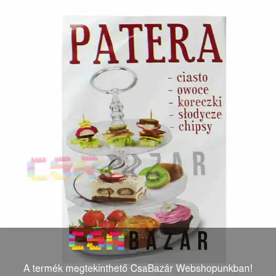 tortatartó, tortabúra, süteménytároló, süti, étel tartó, ételtartó, gyümölcs tartó, emeletes, party tál, gyümölcstartó