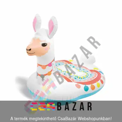 matrac, csónak, felfújható, játék, strandcikk, flamingó, 57564np, cute lama, ride-on lama