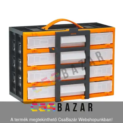 barkács doboz, tároló, doboz, rekeszes, hobby tároló, horgászat, szerszámosláda, csavartartó, varró láda, tárolódoboz, kellékdoboz, horgászdoboz, barkácsláda, kelléktároló, rendszerező