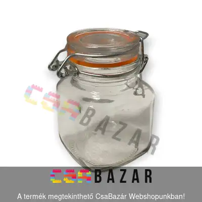 fűszer, tartó, fűszertartó, üveg fűszer tartó, üveg, üveg tartó, csatosüveg, csatos üveg, fűszertároló, sótartó, borstartó, 90ml, fűszertartó üveg, csatos tároló üveg