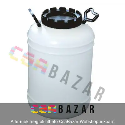 hordó, bidon, tároló, cefre, cefrés hordó, 60 l, füles hordó, bidon 60 l, lufi, menetes hordó