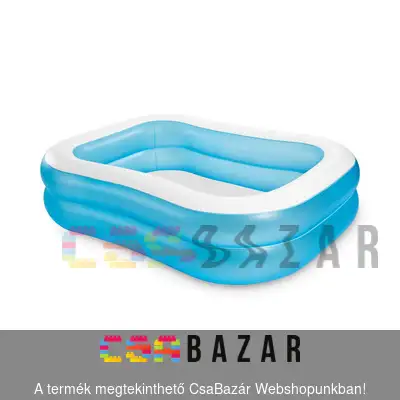 medence, kerti medence, felfújható, double quick matrac pumpa, családi medence, intex 57180