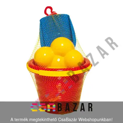homokozó, szett, szita, lapát, forma, vödör, gereblye, játék