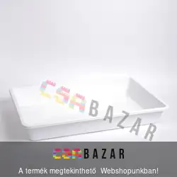 Tálca magas falú 39,5x24,5 cm