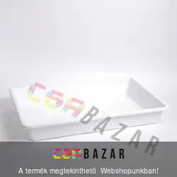 Tálca magas falú 33,5x21,7 cm