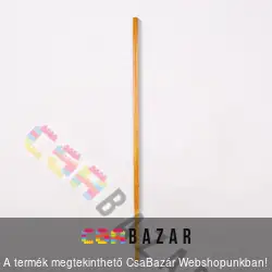 Fa felmosó nyél, lakkozott 120 cm