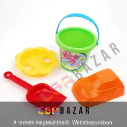 Mini homokozó 4 db-os készlet