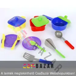 Gyerek főzőszett, lábas, edény készlet