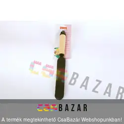 Teflonos palacsinta fordító fa nyéllel