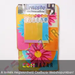 Fürdőszoba 4 részes szőnyeg garnitúra 77x46 cm