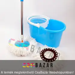 Centrifugás felmosó szett mikroszálas felmosófejjel