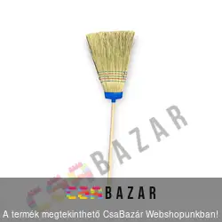 Cirokseprű ipari 5 varrásos
