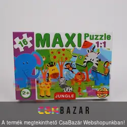 Maxi puzzle, jungle 16 db
