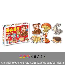Baby puzzle erdei állatok