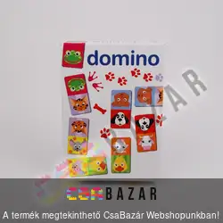 Domino állatos társasjáték