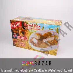 Kenyértartó műanyag