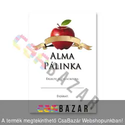 Pálinka címke Alma