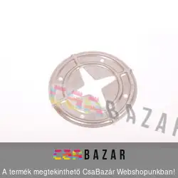 Lángterelő, lángelosztó, kerek, 12 cm