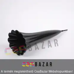 Leszúrós sírváza tölcsér alakú 40 cm-es fekete