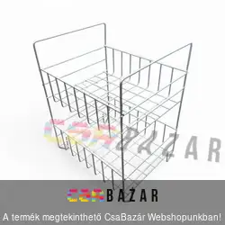 Zöldséges polc, 2 részes, fém