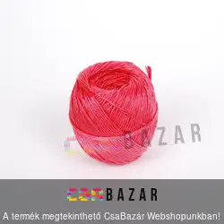 Kötöző zsineg műanyag PP 120 m - piros