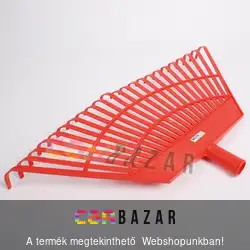 Lombseprű, lombgereblye műanyag 55 cm