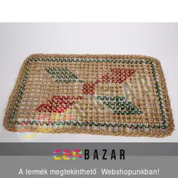 Gyékény, tengeri fű lábtörlő