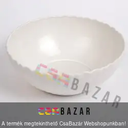 Nagy méretű csavart tál