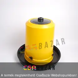 Műanyag csirke, csibeetető 20 L