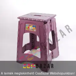 Összecsukható műanyag szék