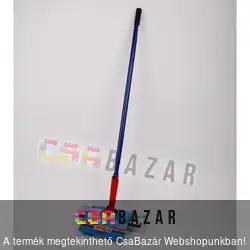 Ablaklehúzó mikroszálas moppal és teleszkópos nyéllel
