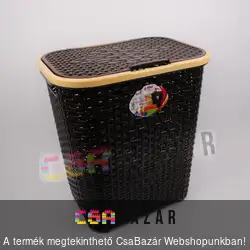 Szennyestartó rattan hatású műanyag