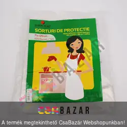 Eldobható konyhai nylon kötény 100 db