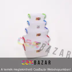 Szögletes tárolódoboz füllel 16L