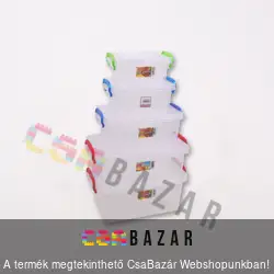 Szögletes tárolódoboz füllel 1,5L
